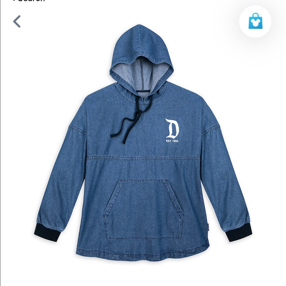 Disney Denim Spirit Jersey with Hood